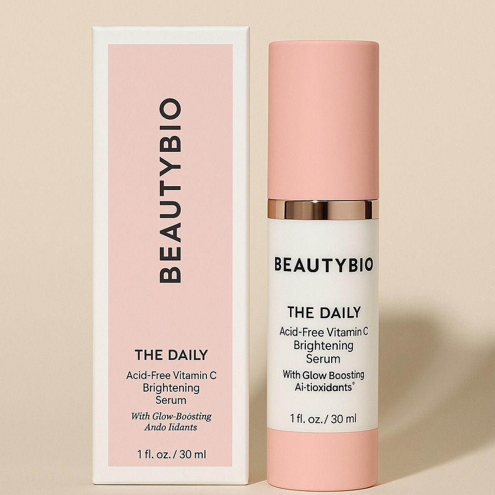 BeautyBio The Daily Vitamin C Brightening Serum 1oz Acid-Free Antioxidants